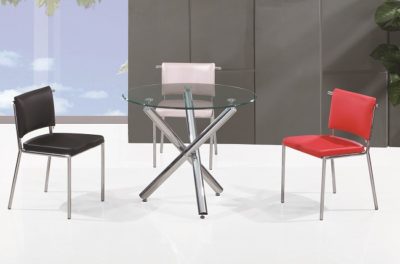 שולחן זכוכית לפינת אוכל