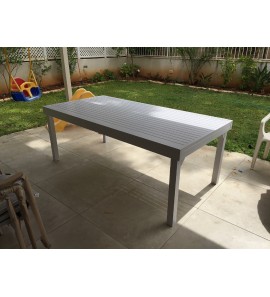 ריהוט גן-שולחן 100% אלומיניום123654