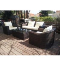 דגם סט גינה מלבור תלת מושב