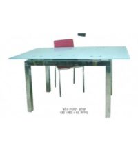 דגם שולחן זכוכית נפתח