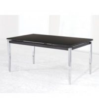 דגם שולחן פינת אוכל בשילוב זכוכית דורינו